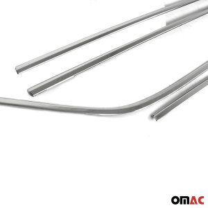 Toyota C-HR Window Trim - Omac - S.Steel - Gloss Silver - 2018-2022